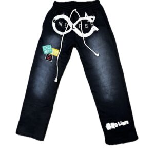 “Endless” Black Sweatpants